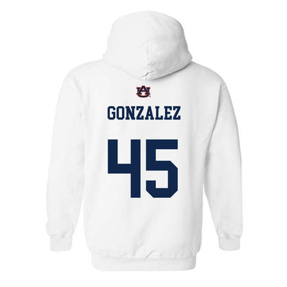 Auburn - NCAA Baseball : Joseph Gonzalez - Hooded Sweatshirt Sports Shersey