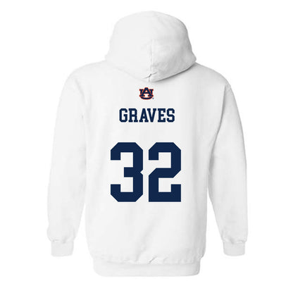 Auburn - NCAA Baseball : Griffin Graves - Hooded Sweatshirt Sports Shersey