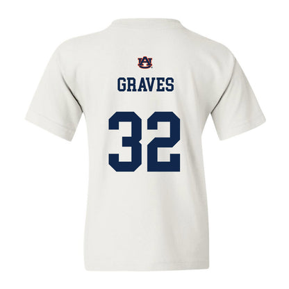 Auburn - NCAA Baseball : Griffin Graves - Youth T-Shirt Sports Shersey