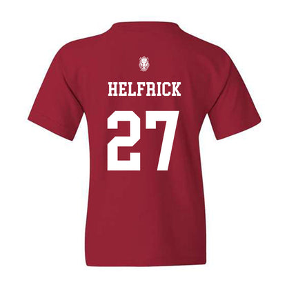 Arkansas - NCAA Baseball : Ryder Helfrick - Youth T-Shirt Classic Shersey