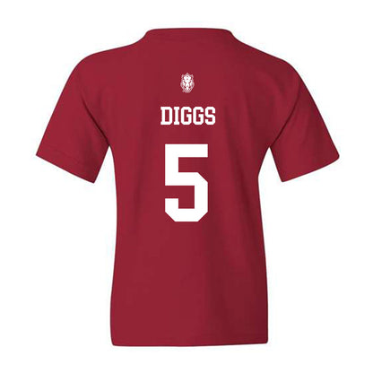 Arkansas - NCAA Baseball : Kendall Diggs - Youth T-Shirt Classic Shersey