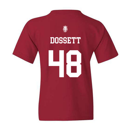 Arkansas - NCAA Baseball : Cooper Dossett - Youth T-Shirt Classic Shersey