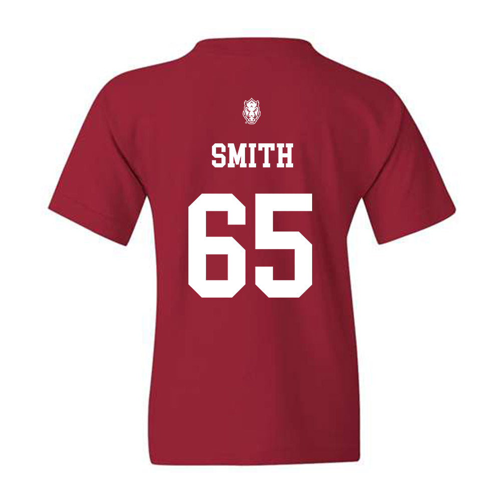 Arkansas - NCAA Football : Aaron Smith - Youth T-Shirt