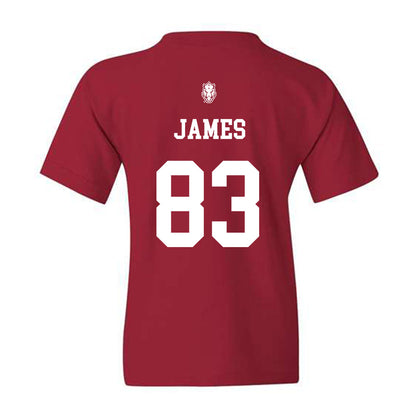 Arkansas - NCAA Football : Dazmin James - Youth T-Shirt