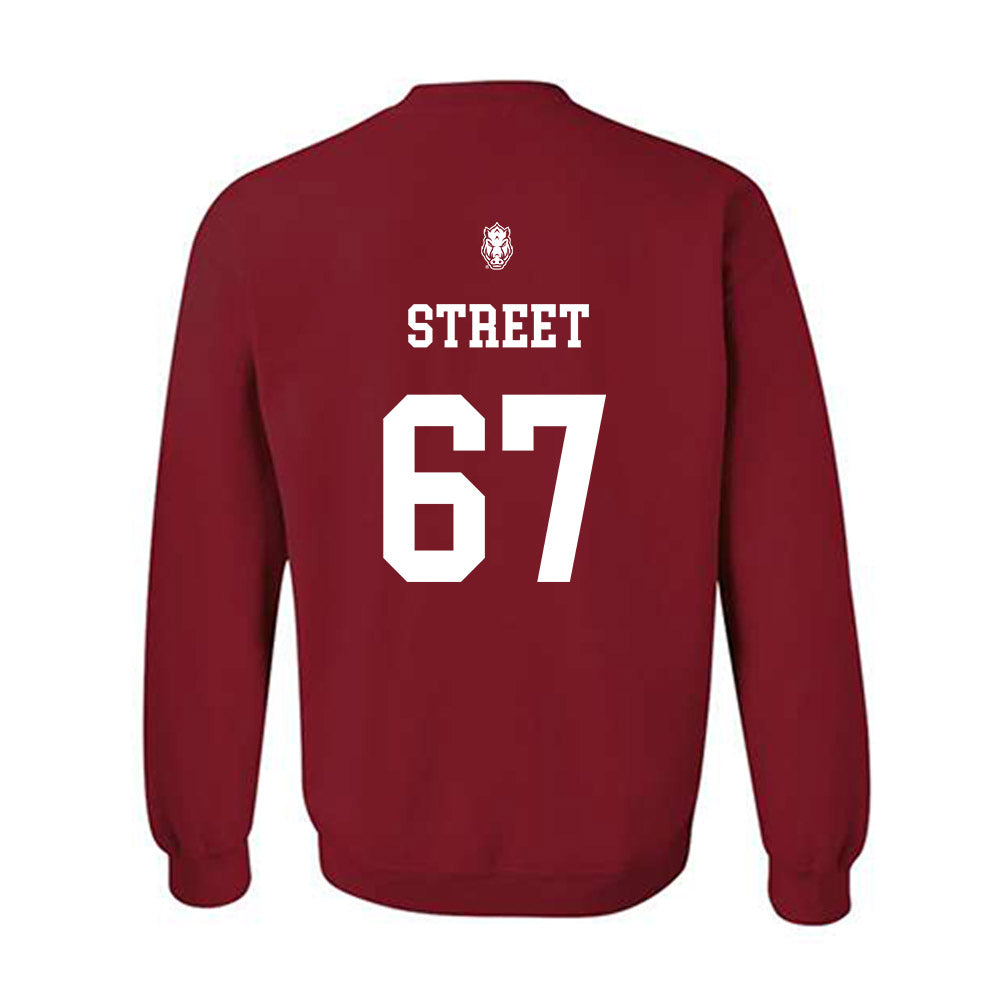 Arkansas - NCAA Football : Josh Street - Sweatshirt