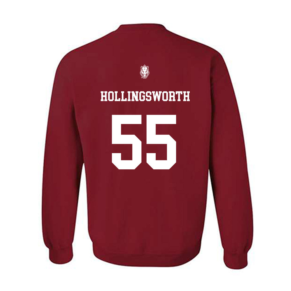 Arkansas - NCAA Football : JJ Hollingsworth - Sweatshirt