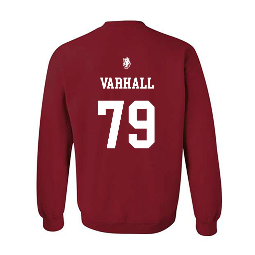 Arkansas - NCAA Football : Tommy Varhall - Sweatshirt