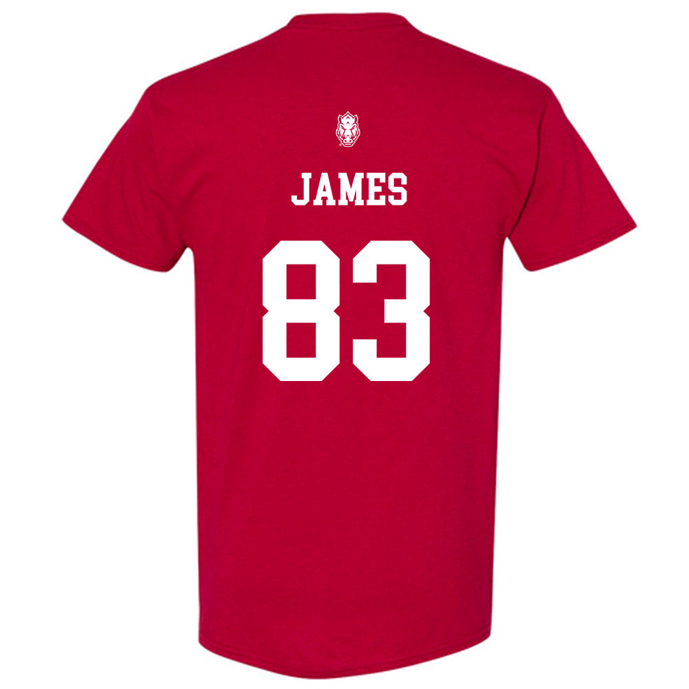 Arkansas - NCAA Football : Dazmin James - Short Sleeve T-Shirt