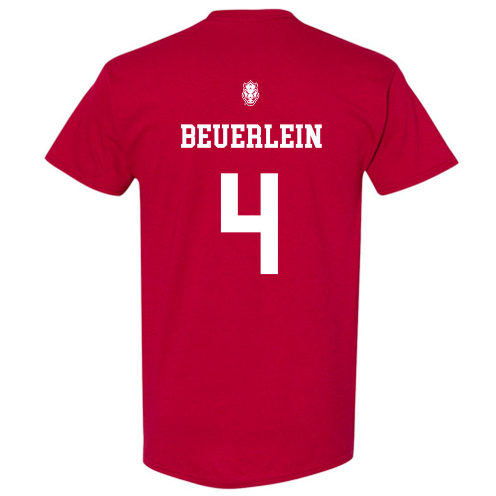 Arkansas - NCAA Softball : Reis Beuerlein - T-Shirt Classic Shersey