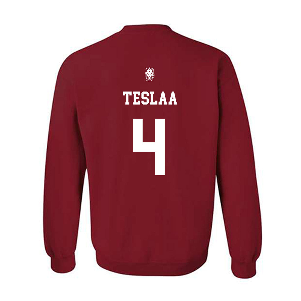 Arkansas - NCAA Football : Isaac TeSlaa - Sweatshirt