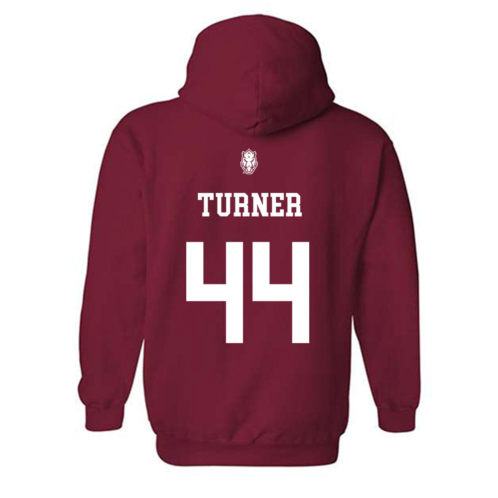 Arkansas - NCAA Softball : Callie Turner - Hooded Sweatshirt Classic Shersey