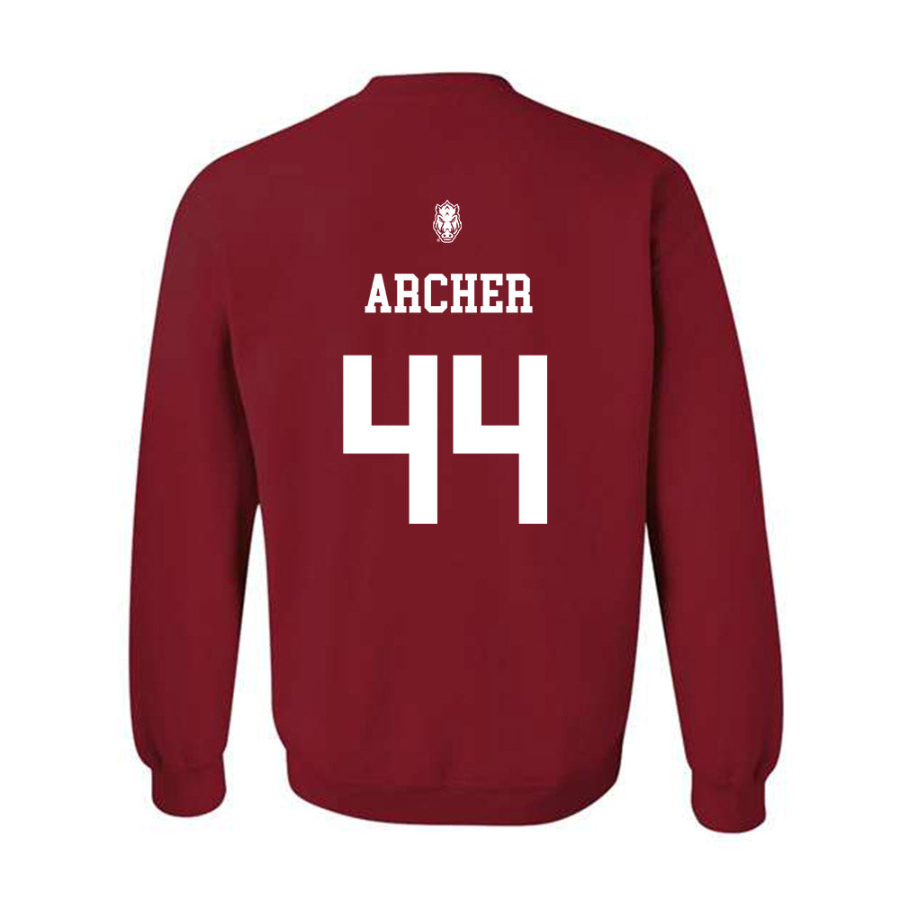 Arkansas - NCAA Women's Basketball : Maryn Archer - Crewneck Sweatshirt Classic Shersey