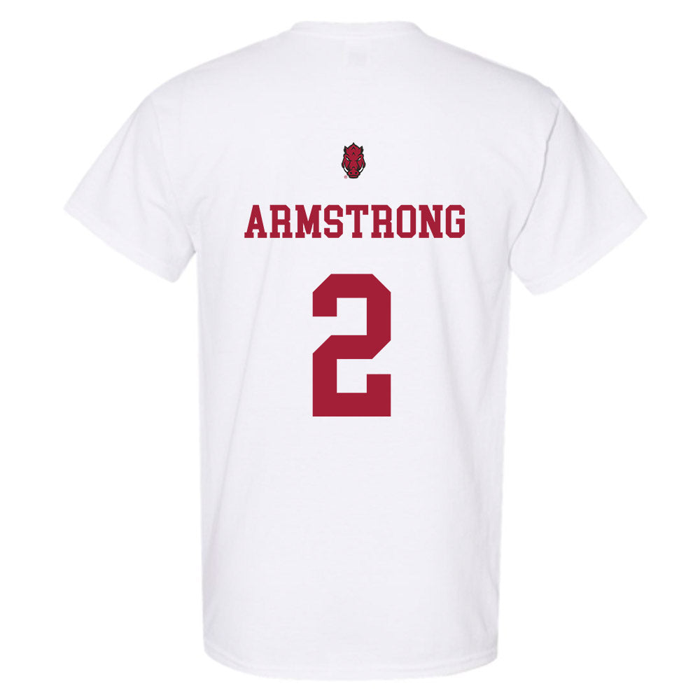 Arkansas - NCAA Football : Andrew Armstrong Short Sleeve T-Shirt