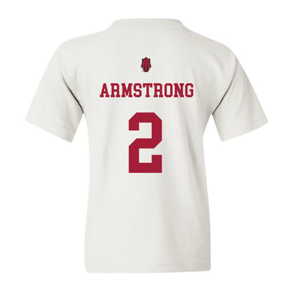 Arkansas - NCAA Football : Andrew Armstrong Youth T-Shirt
