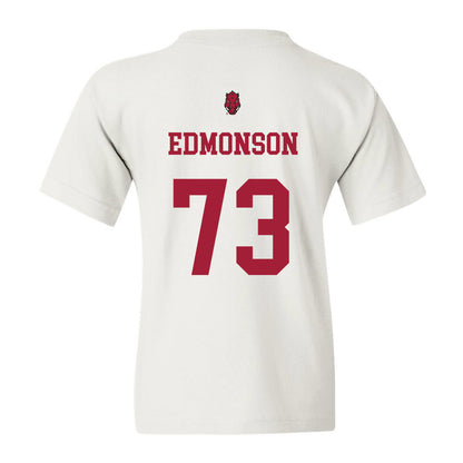 Arkansas - NCAA Football : Brooks Edmonson Youth T-Shirt