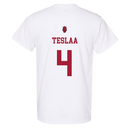 Arkansas - NCAA Football : Isaac TeSlaa Short Sleeve T-Shirt