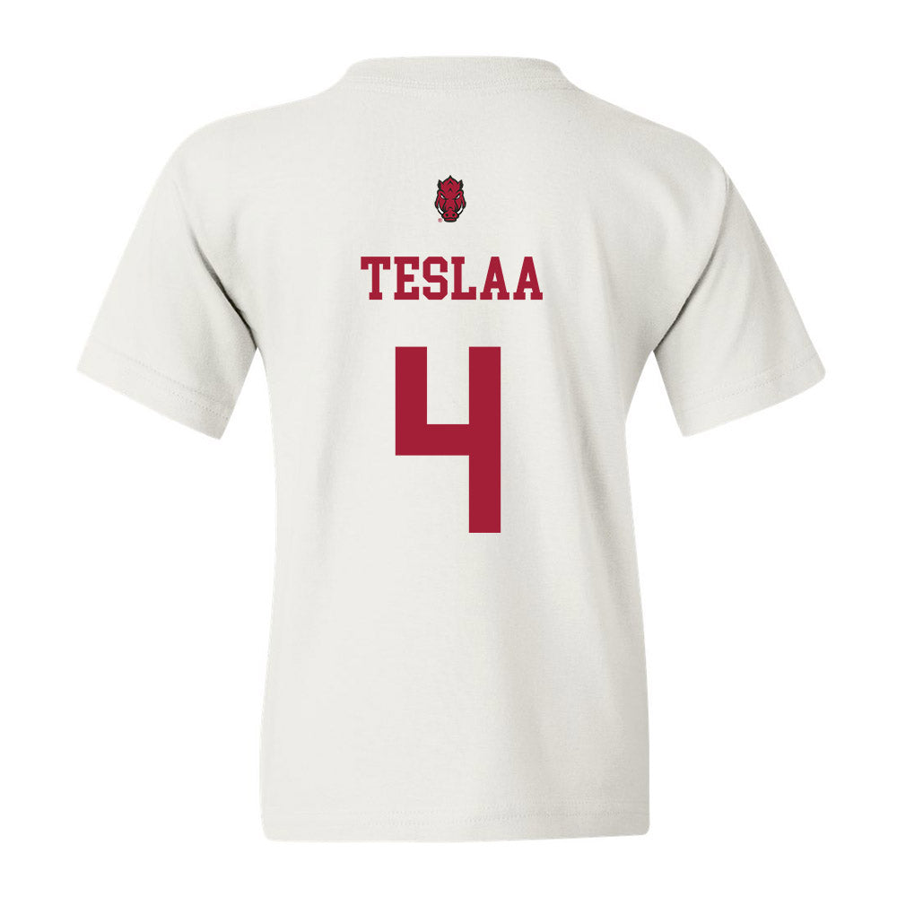 Arkansas - NCAA Football : Isaac TeSlaa Youth T-Shirt