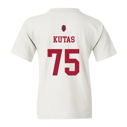 Arkansas - NCAA Football : Patrick Kutas Youth T-Shirt