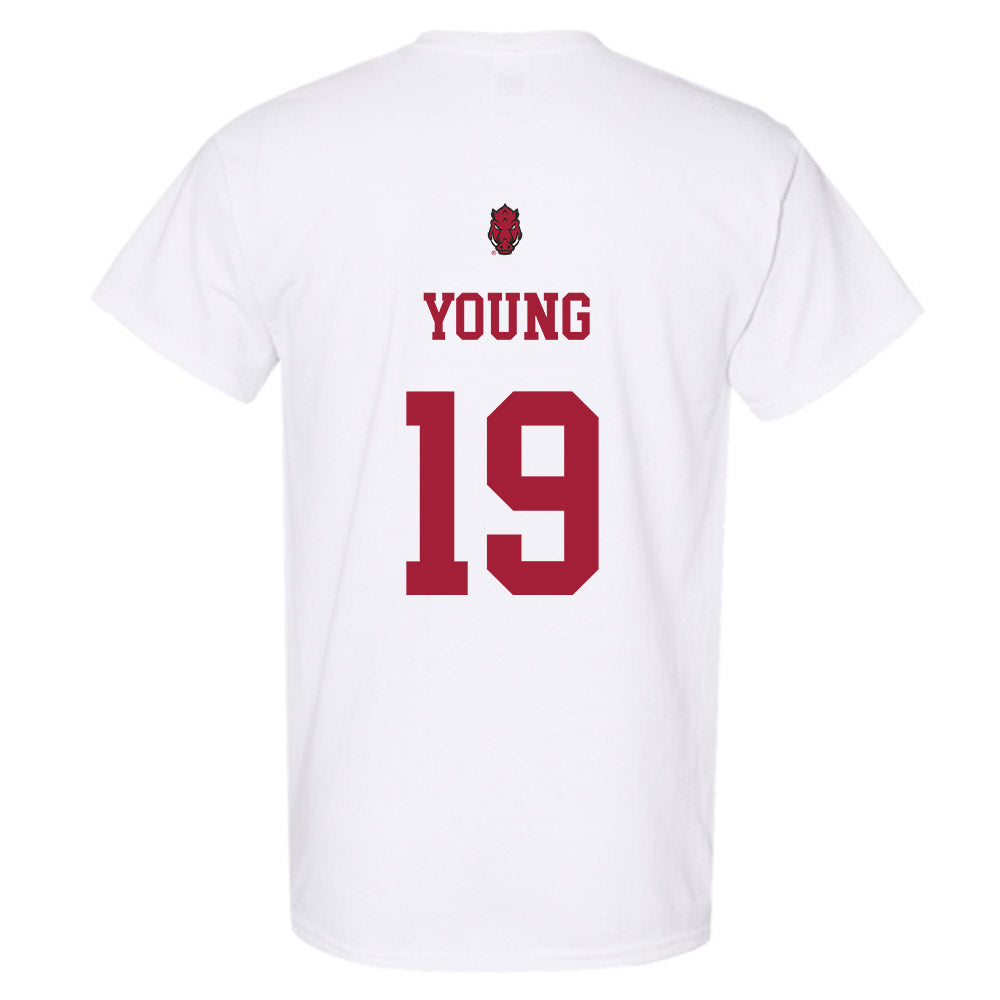 Arkansas - NCAA Football : Dallas Young Short Sleeve T-Shirt