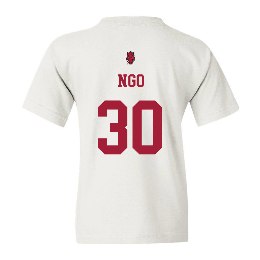Arkansas - NCAA Football : Ashton Ngo Youth T-Shirt