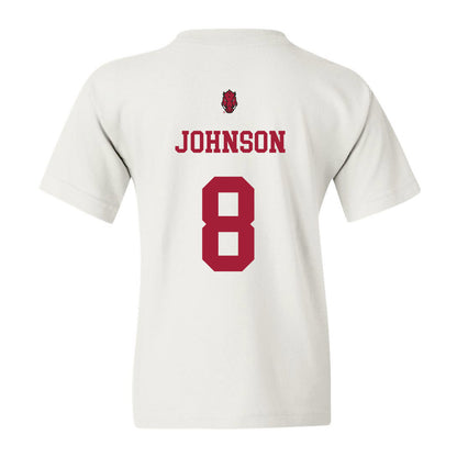 Arkansas - NCAA Football : Jayden Johnson Youth T-Shirt