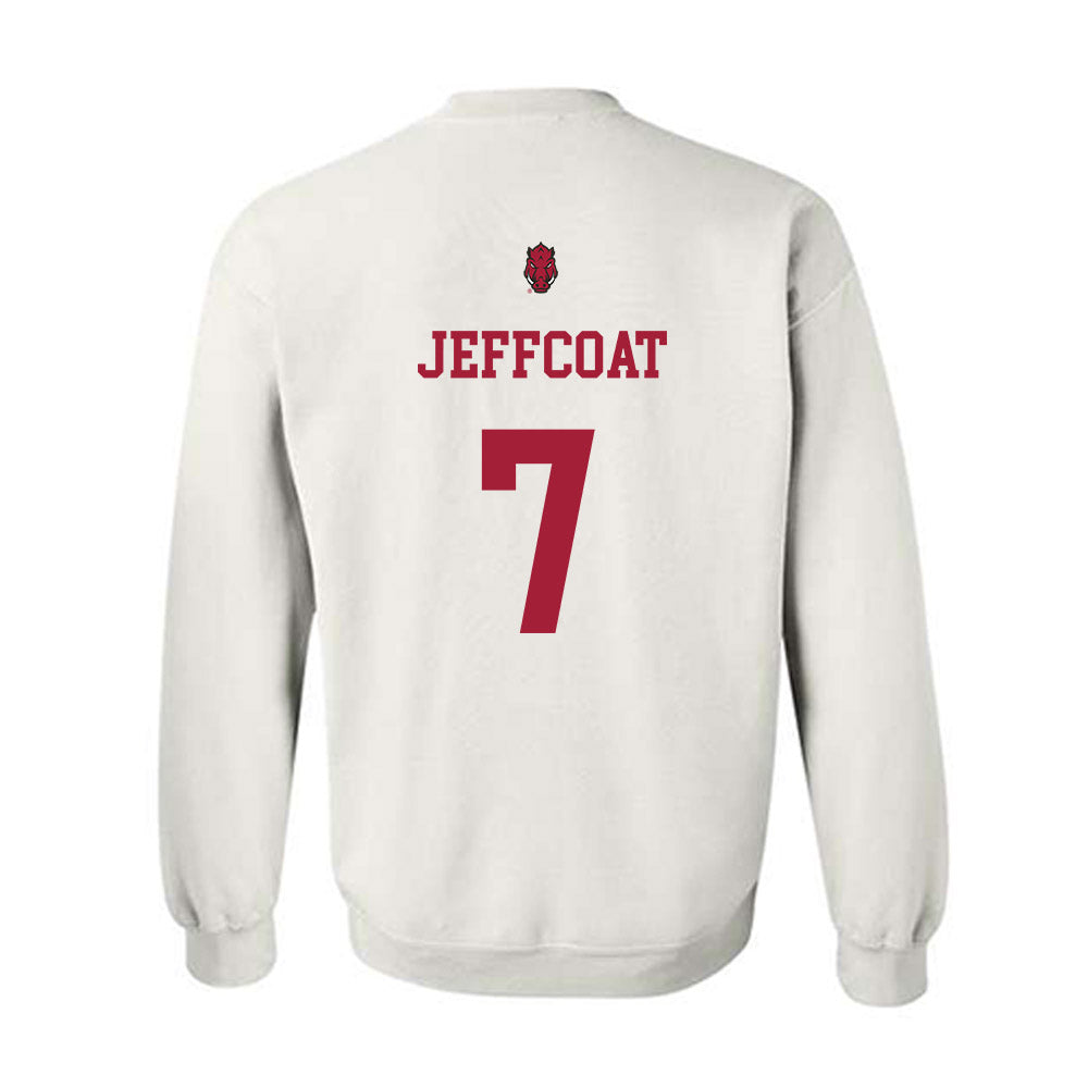 Arkansas - NCAA Football : Trajan Jeffcoat Sweatshirt