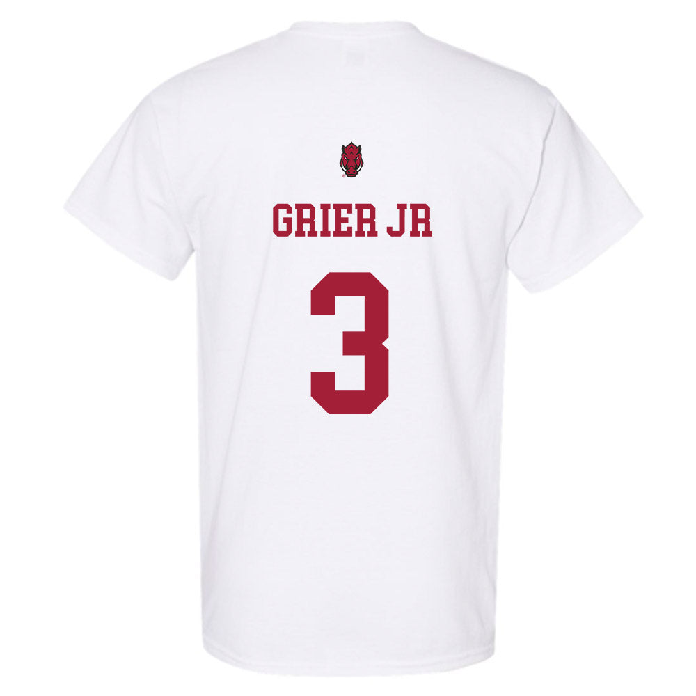Arkansas - NCAA Football : Antonio Grier Jr Short Sleeve T-Shirt