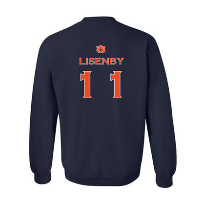 Auburn - NCAA Softball : Aubrie Lisenby - Crewneck Sweatshirt Classic Shersey