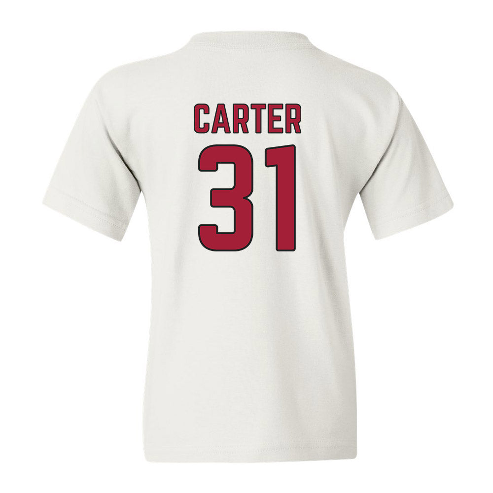 Arkansas - NCAA Baseball : Dylan Carter - Youth T-Shirt Sports Shersey