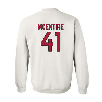 Arkansas - NCAA Baseball : Will McEntire - Crewneck Sweatshirt Sports Shersey