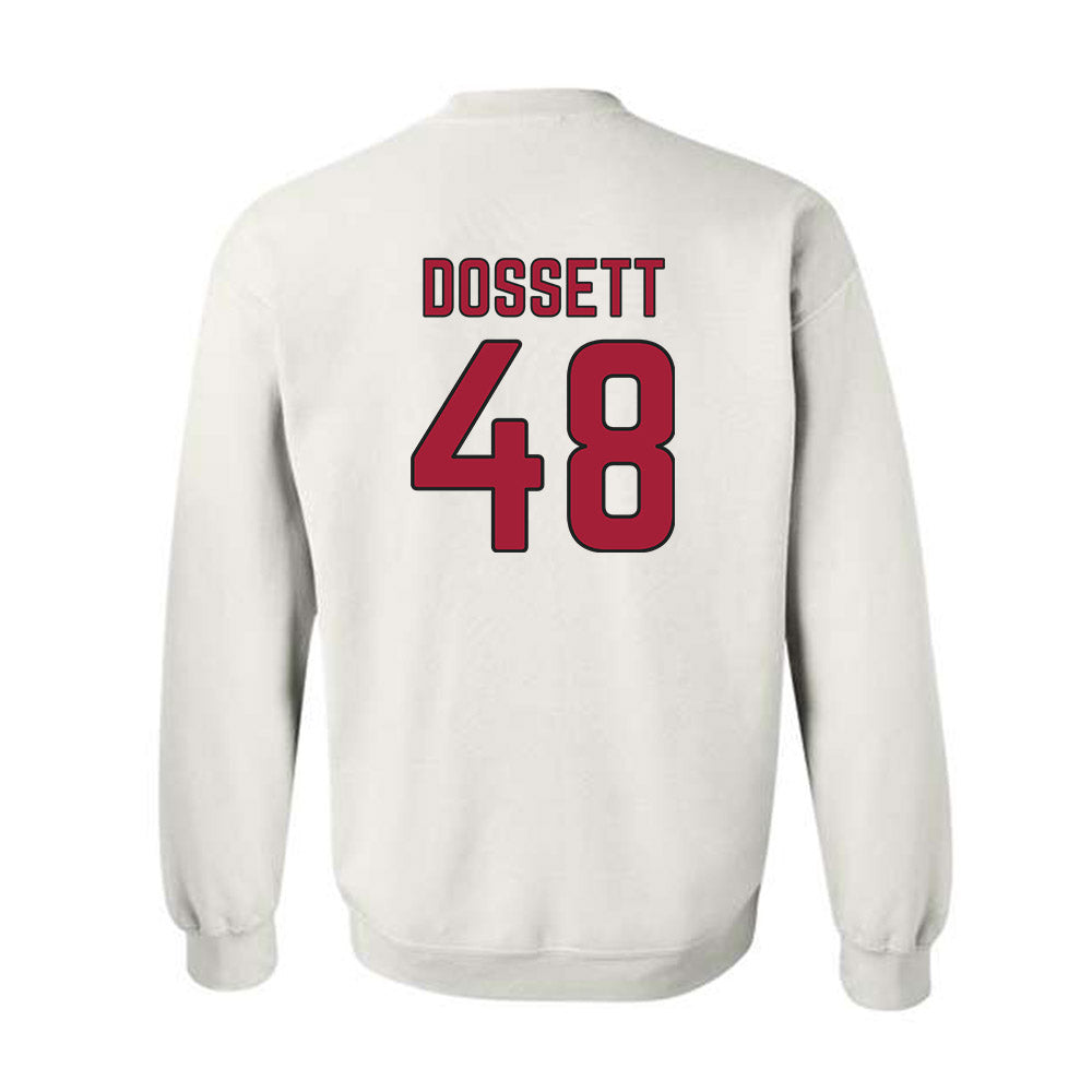 Arkansas - NCAA Baseball : Cooper Dossett - Crewneck Sweatshirt Sports Shersey