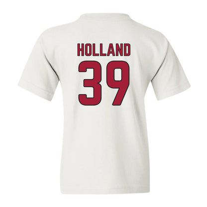 Arkansas - NCAA Baseball : Tucker Holland - Youth T-Shirt Sports Shersey