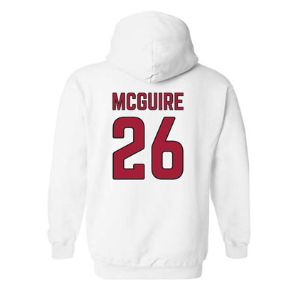 Arkansas - NCAA Baseball : Tate McGuire - Hooded Sweatshirt Sports Shersey