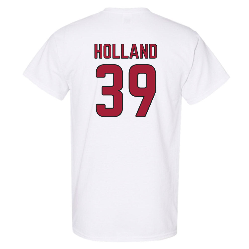 Arkansas - NCAA Baseball : Tucker Holland - T-Shirt Sports Shersey