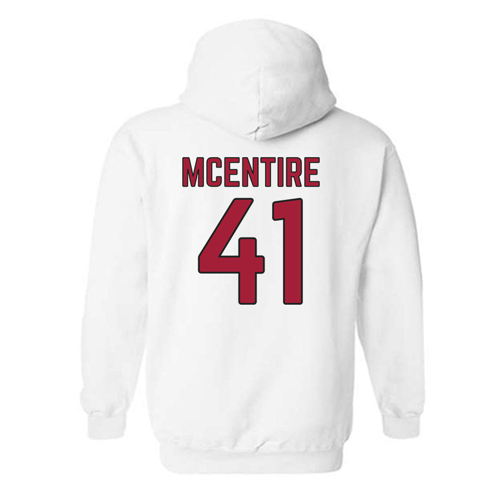 Arkansas - NCAA Baseball : Will McEntire - Hooded Sweatshirt Sports Shersey