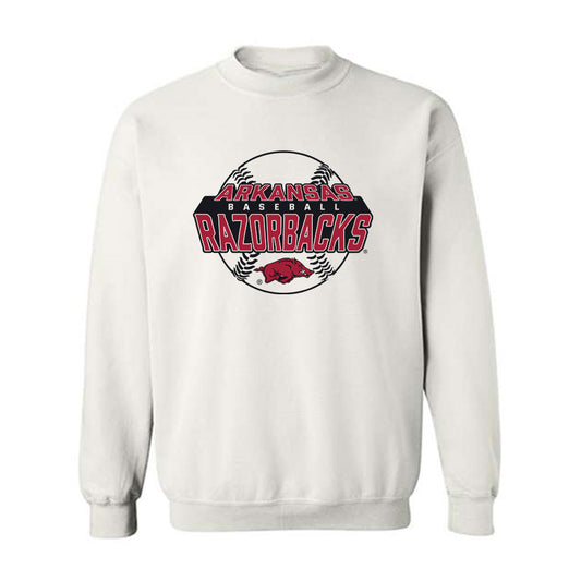 Arkansas - NCAA Baseball : Will McEntire - Crewneck Sweatshirt Sports Shersey