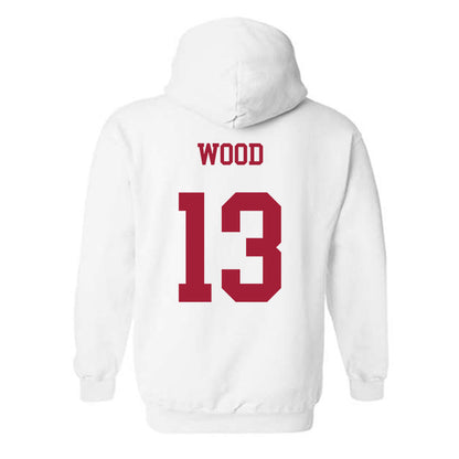 Arkansas - NCAA Softball : Kasey Wood - Hooded Sweatshirt Sports Shersey