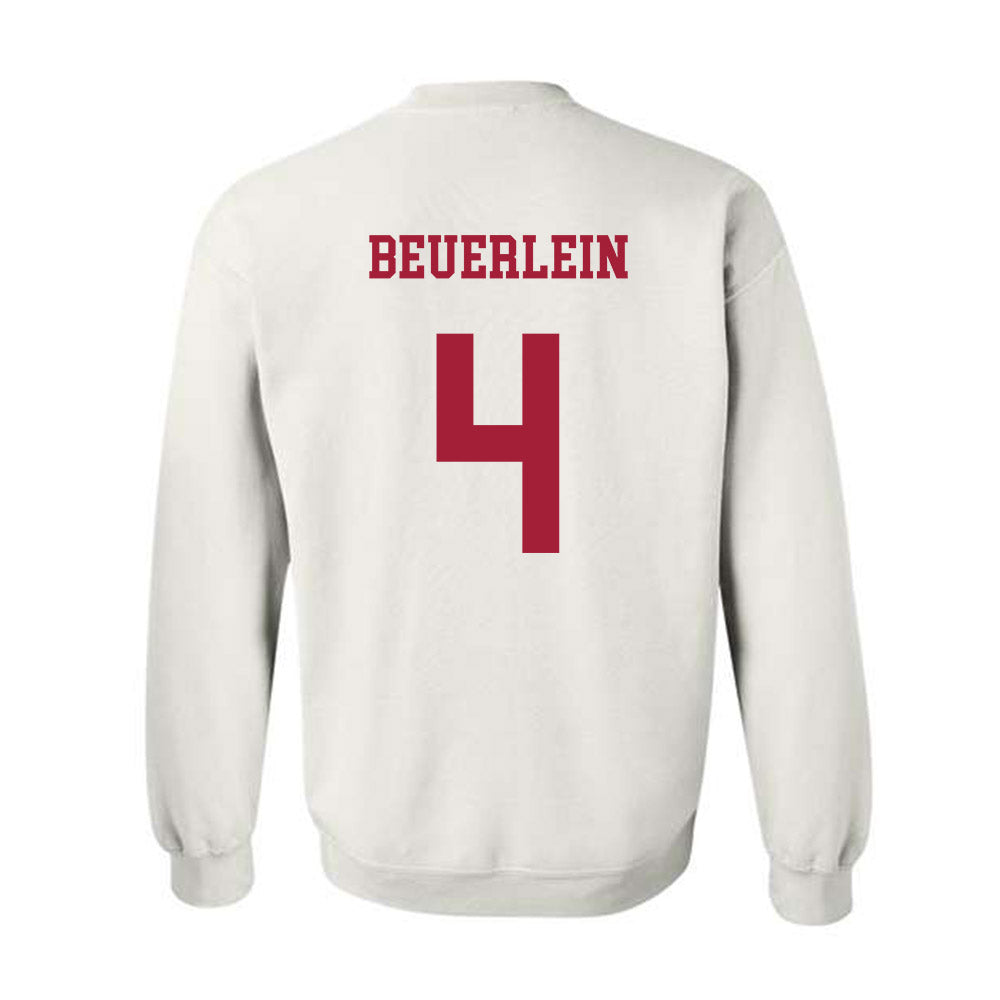 Arkansas - NCAA Softball : Reis Beuerlein - Crewneck Sweatshirt Sports Shersey