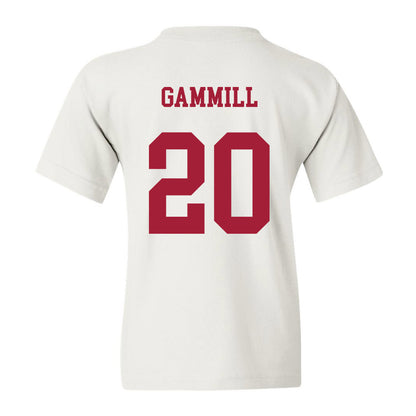 Arkansas - NCAA Softball : Hannah Gammill - Youth T-Shirt Sports Shersey