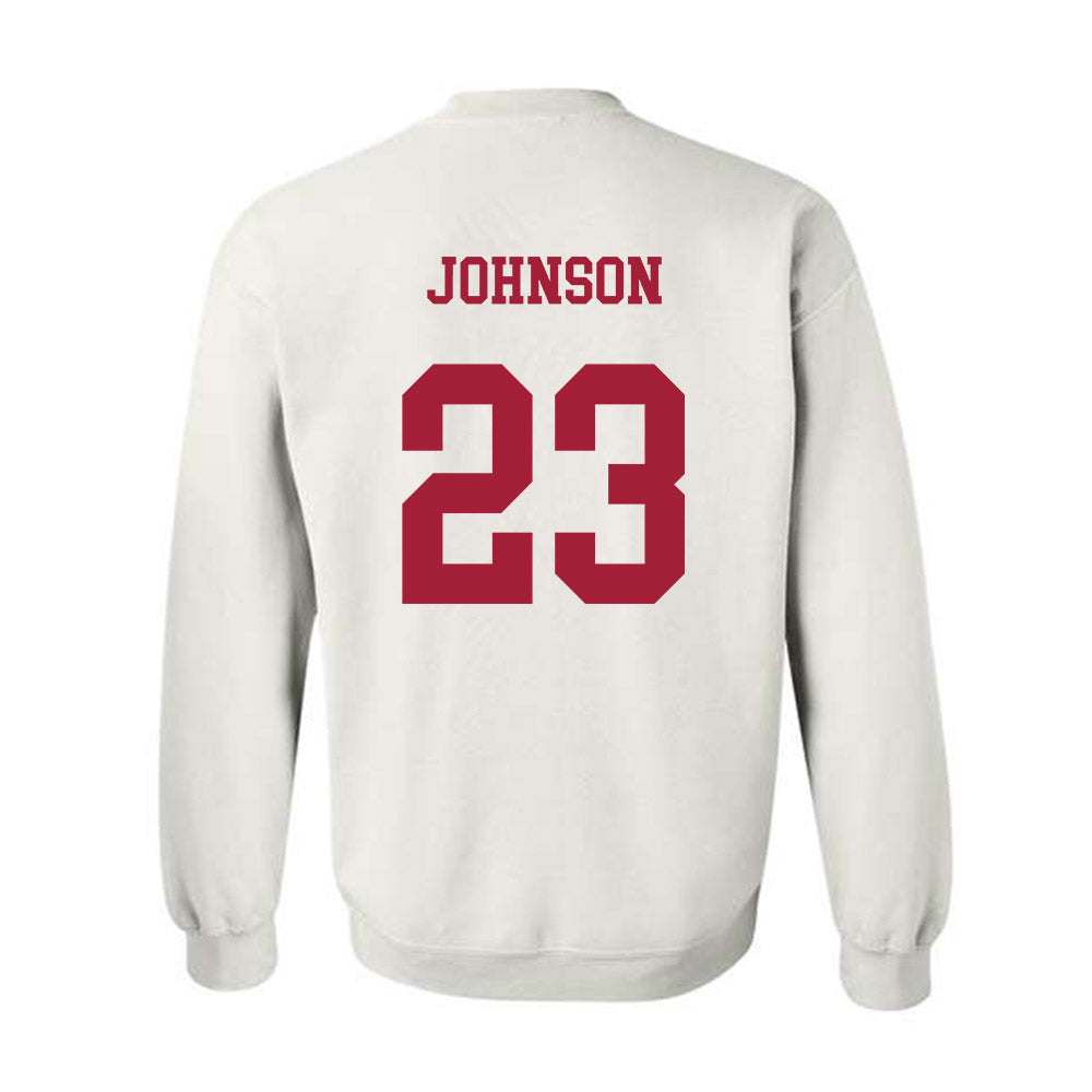 Arkansas - NCAA Softball : Reagan Johnson - Crewneck Sweatshirt Sports Shersey