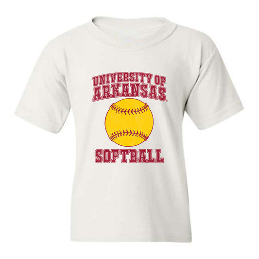 Arkansas - NCAA Softball : Cylie Halvorson - Youth T-Shirt Sports Shersey