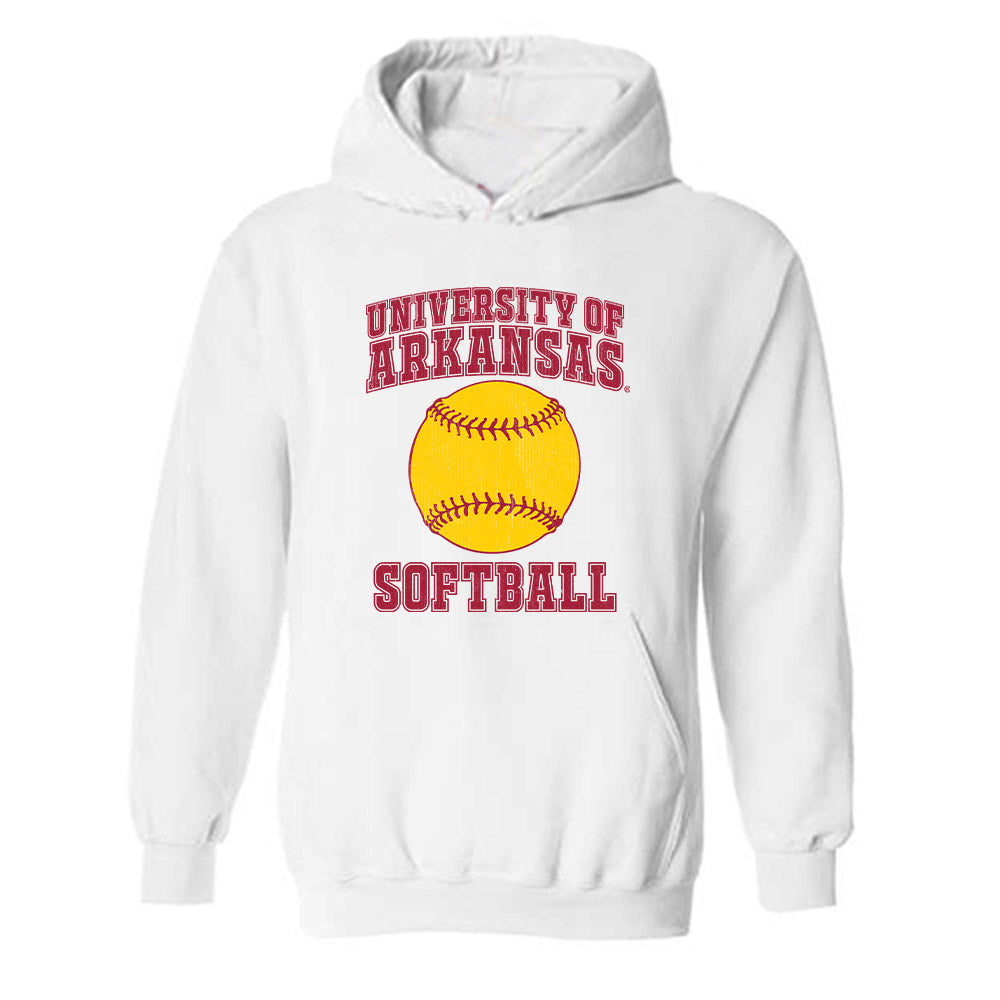 Arkansas - NCAA Softball : Kasey Wood - Hooded Sweatshirt Sports Shersey