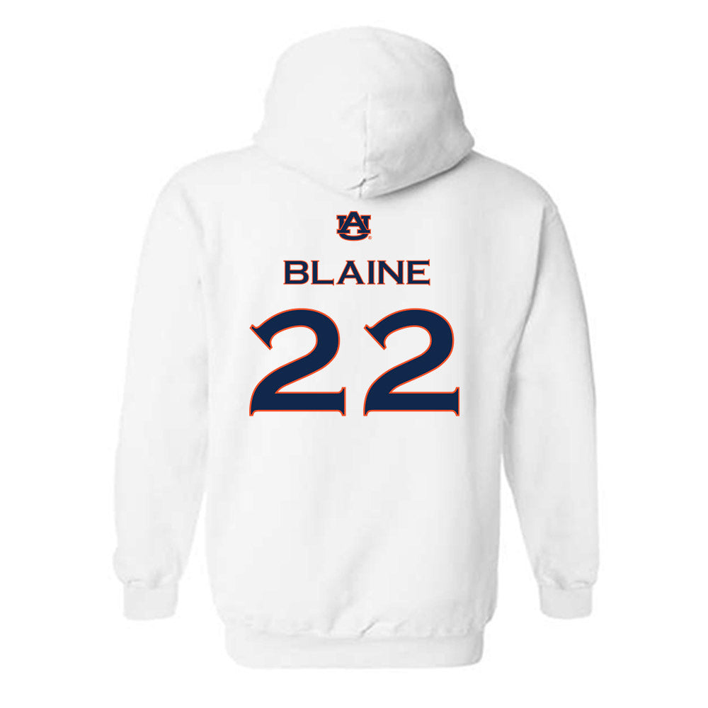 Auburn - NCAA Softball : Jessie Blaine - Hooded Sweatshirt Replica Shersey