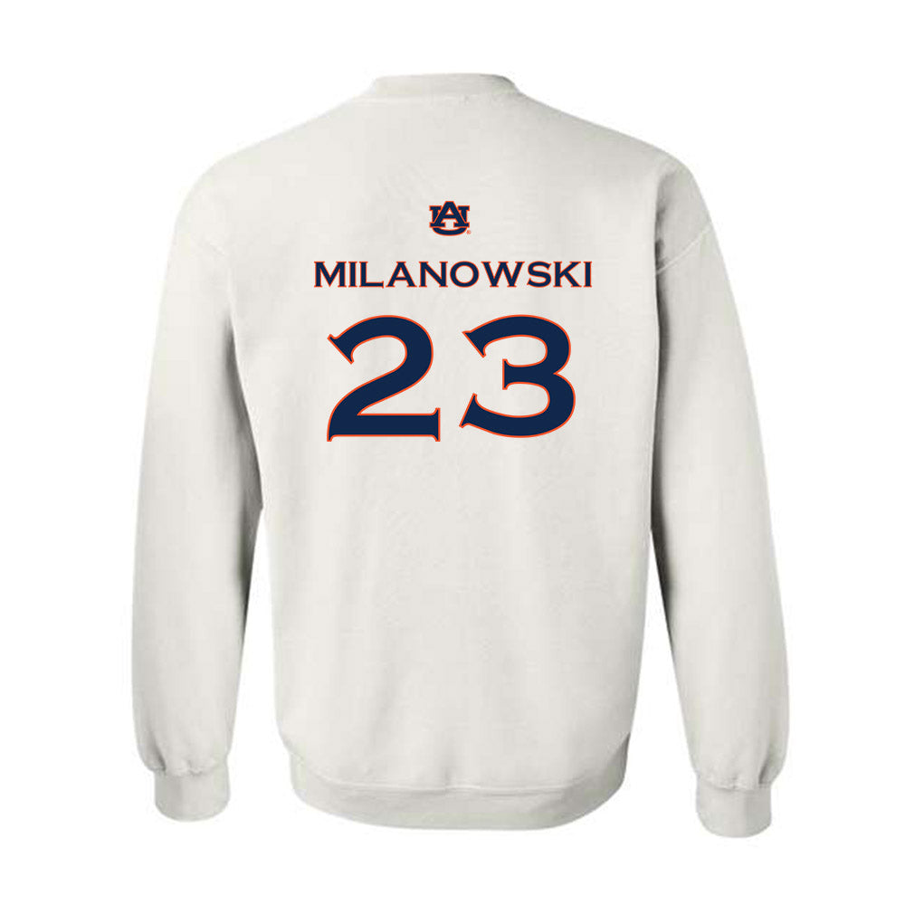 Auburn - NCAA Softball : Alexis Milanowski - Crewneck Sweatshirt Replica Shersey