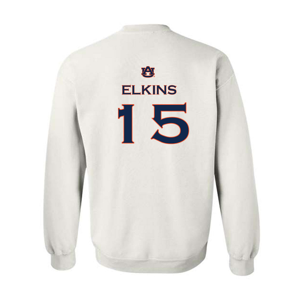 Auburn - NCAA Softball : Skylar Elkins - Crewneck Sweatshirt Replica Shersey