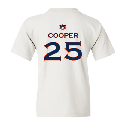 Auburn - NCAA Softball : Kenadie Cooper - Youth T-Shirt Replica Shersey