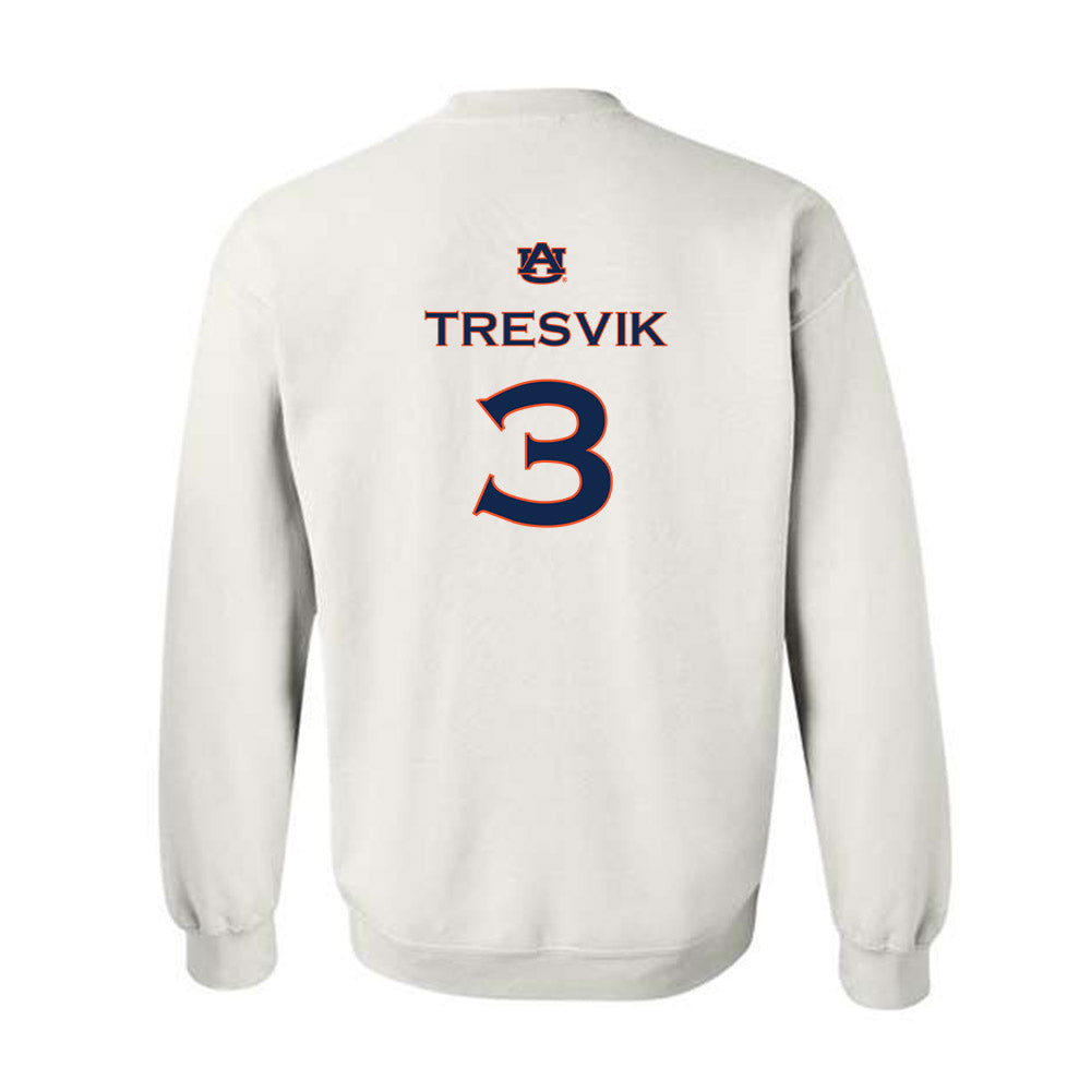 Auburn - NCAA Softball : Icess Tresvik - Crewneck Sweatshirt Replica Shersey