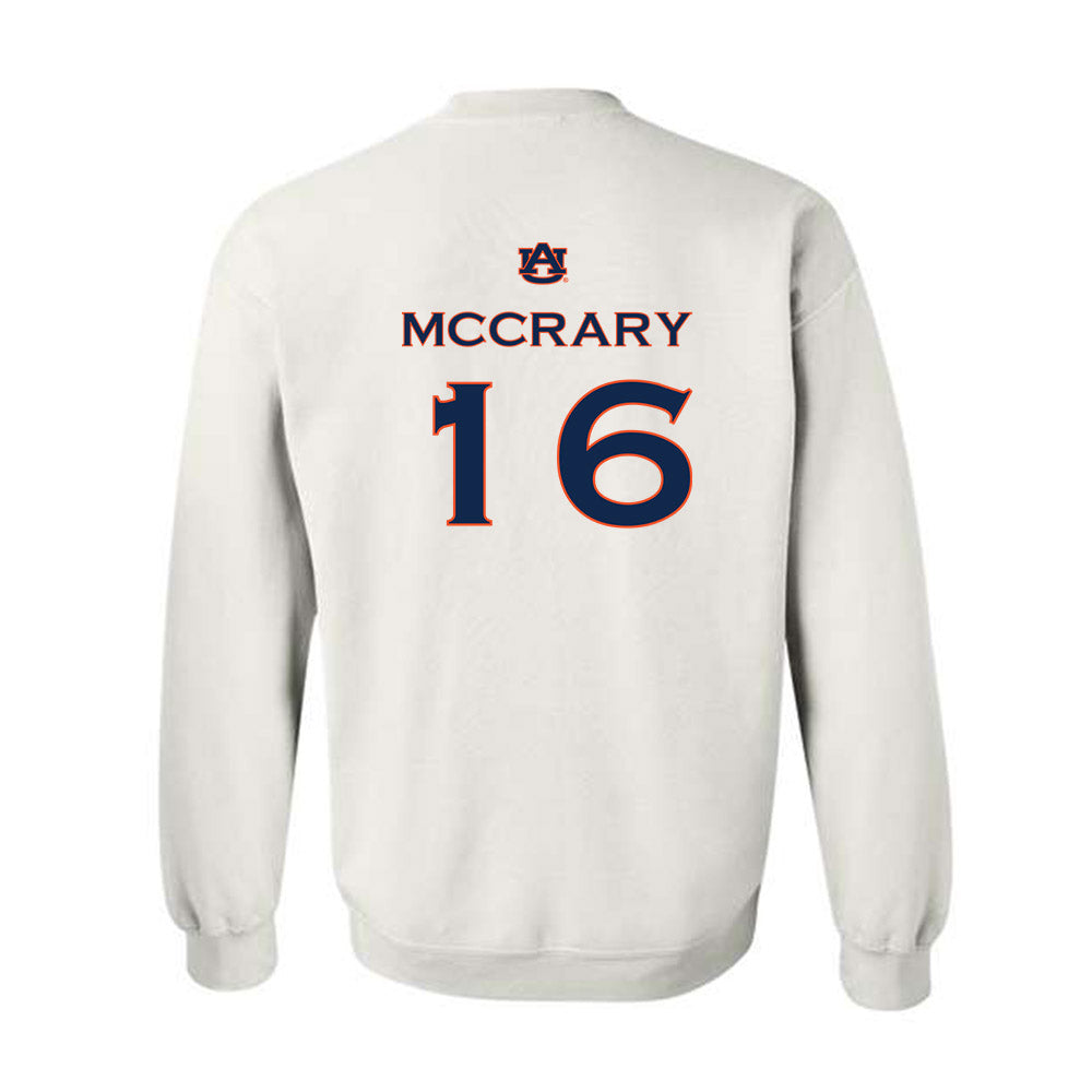 Auburn - NCAA Softball : KK McCrary - Crewneck Sweatshirt Replica Shersey