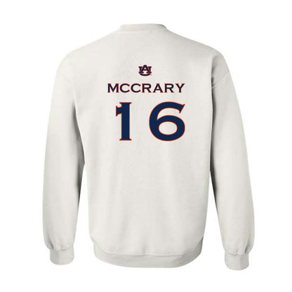 Auburn - NCAA Softball : KK McCrary - Crewneck Sweatshirt Replica Shersey