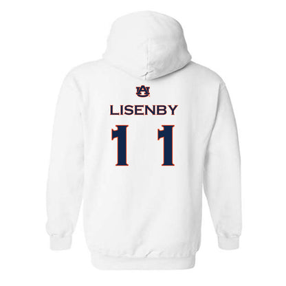 Auburn - NCAA Softball : Aubrie Lisenby - Hooded Sweatshirt Replica Shersey